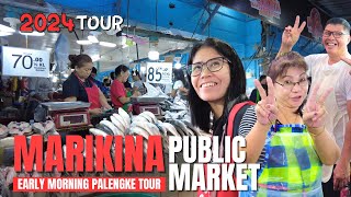 [4K] MARIKINA CITY PUBLIC MARKET 2024 TOUR - Palengke / Market Tour | Marikina City, Philippines