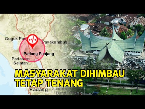 Gempa 4.5 SR Guncang Padangpanjang, Simak Info BMKG