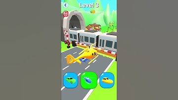 Shape Shifting | 3 Level Gameplay Walkthrough | Best Android, iOS Games #shorts