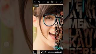 Cara membuat Face text pada foto kita lewat android #Aan screenshot 4