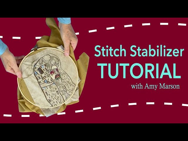 Transferring Embroidery Designs with Spray Starch –