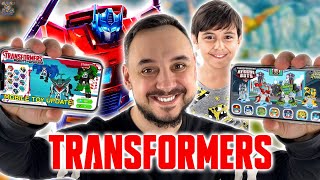 ПАПА РОБ И ЯРИК И ТРАНСФОРМЕРЫ - АВТОБОТЫ VS ДЕСЕПТИКОНЫ | TRANSFORMERS НА КАНАЛЕ МИР МАЛЬЧИШЕК