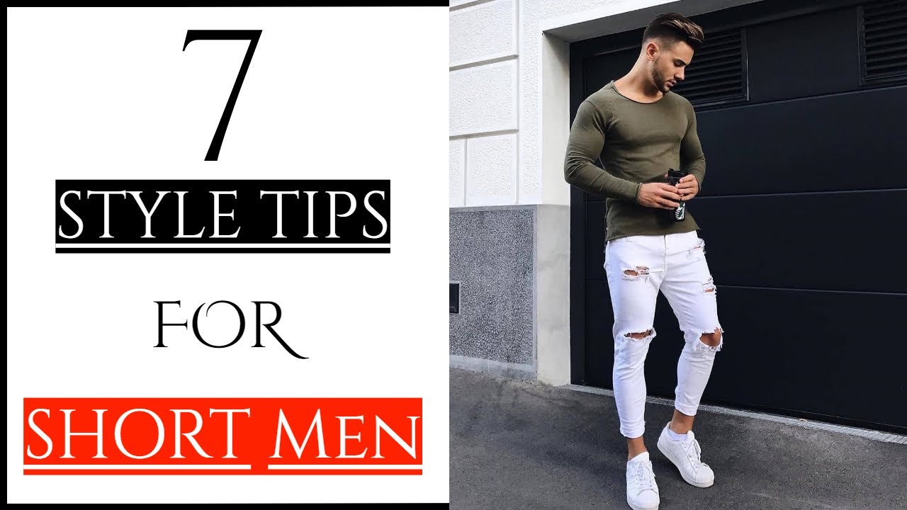 ⁣7 Fashion Tips For Short Guys | Style Tips For Short Guys | Men's Fashion & Style!