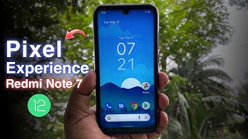 Flash Pixel Experience Android 12.1 on Redmi Note 7 | Best Android 12 Experience?