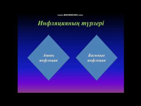 Бейне: Экспансиялы фискалдық саясат инфляцияны тудыруы мүмкін бе?