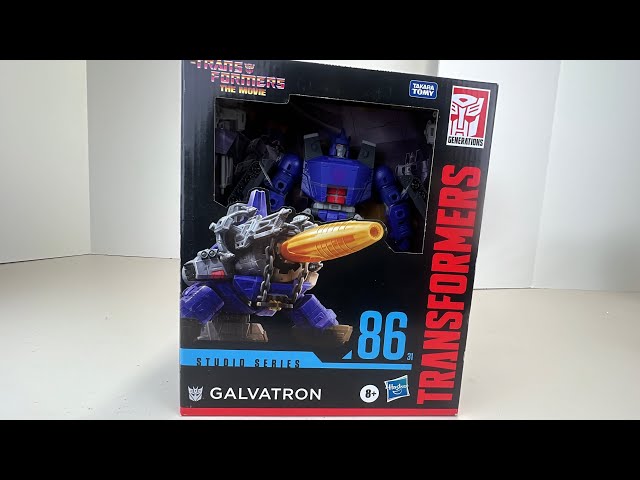 Transformers Studio 86 Galvatron Unboxing and First Impressions