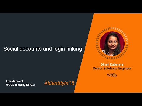 Social accounts and login linking #Identityin15