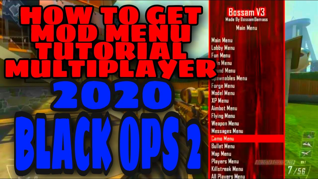 black ops 2 sound to mod menu