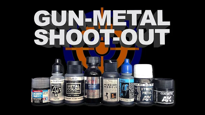 Find out the best gun metal paint for your models!