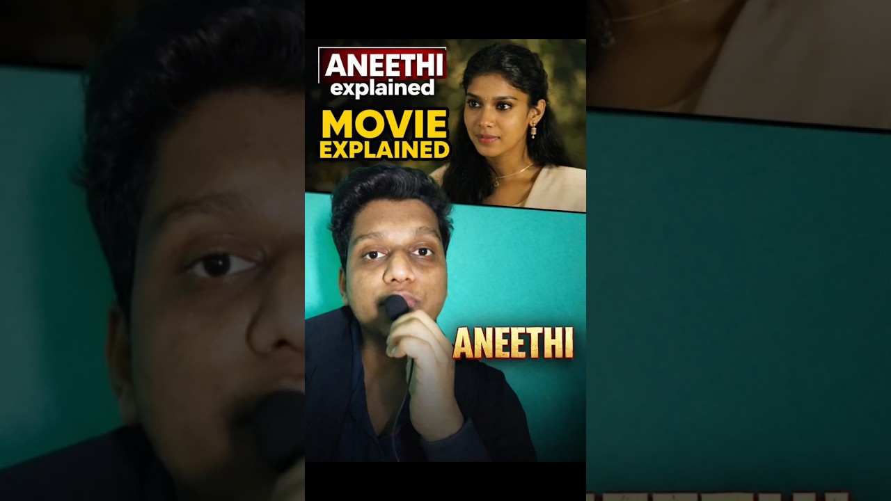 Aneethi Movie Explained in Tamil | Arjun Das | Aneethi Full Movie Review & Climax