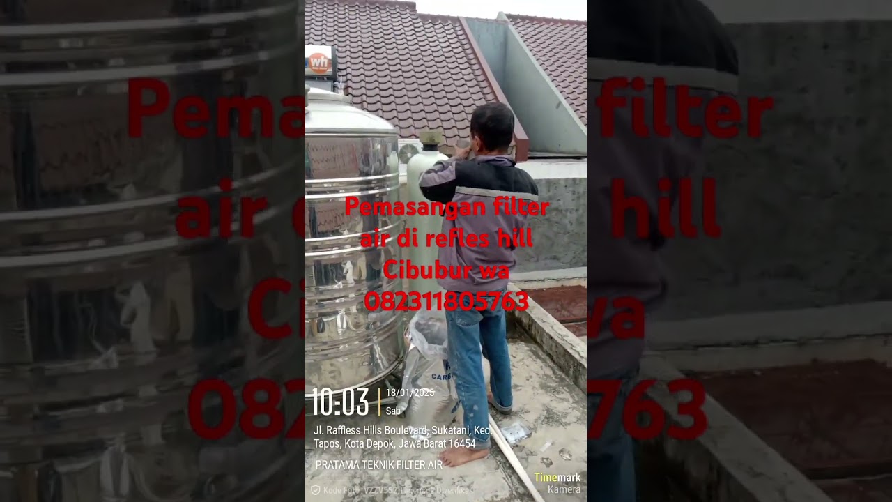 Toko jual pasang filter air di Cibubur Jakarta Timur wa 082311805763