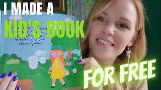 Publishing A Children's Book For Free Using Amazon Kindle Direct Publishing (KDP) + Canva