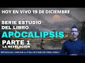 Hoy 19 de diciembre nos encontramos en linea y entramos en capitulo 1 de Apocalipsis.