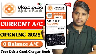 Open Ajman Bank Saving Account 2025 | Best Zero Balance Account in UAE | Complete Overview
