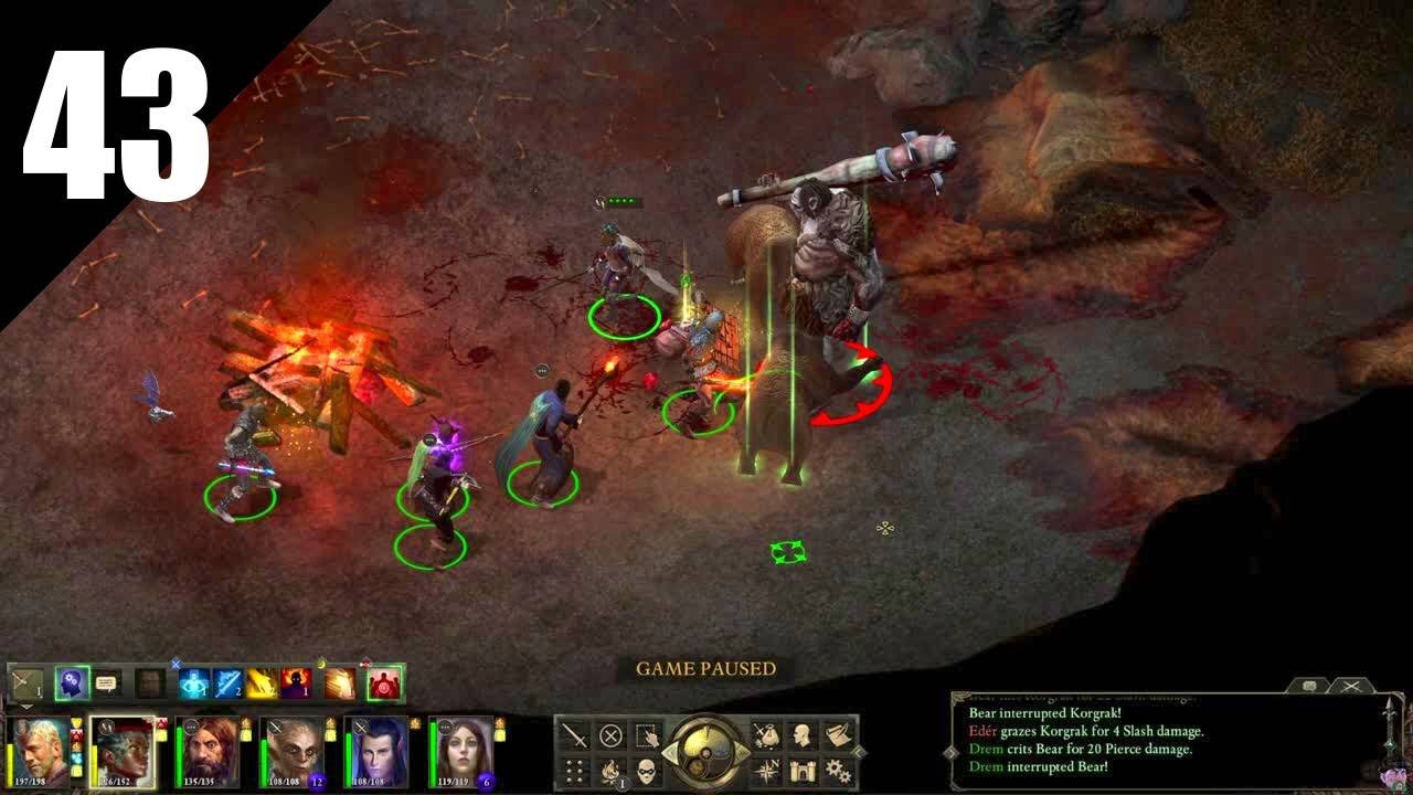 Pillars of Eternity, Pt 43 Ogre Battle YouTube