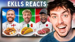 SIDEMEN VS FOOD CHALLENGES FROM AROUND THE WORLD: SIDE-MENU EP. 1 (Reaction)