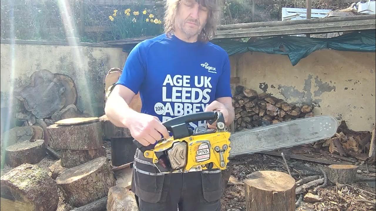 Alpina A40. Versatile Top/Rear Handle Italian Vintage Chainsaw. Last