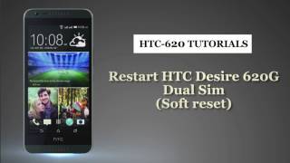 HTC HOW TO Restarting HTC Desire 620G dual sim (Soft reset) ON smart phones user guide support screenshot 5