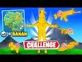 SEKRETNY ZŁOTY BANAN CHALLENGE w Fortnite!