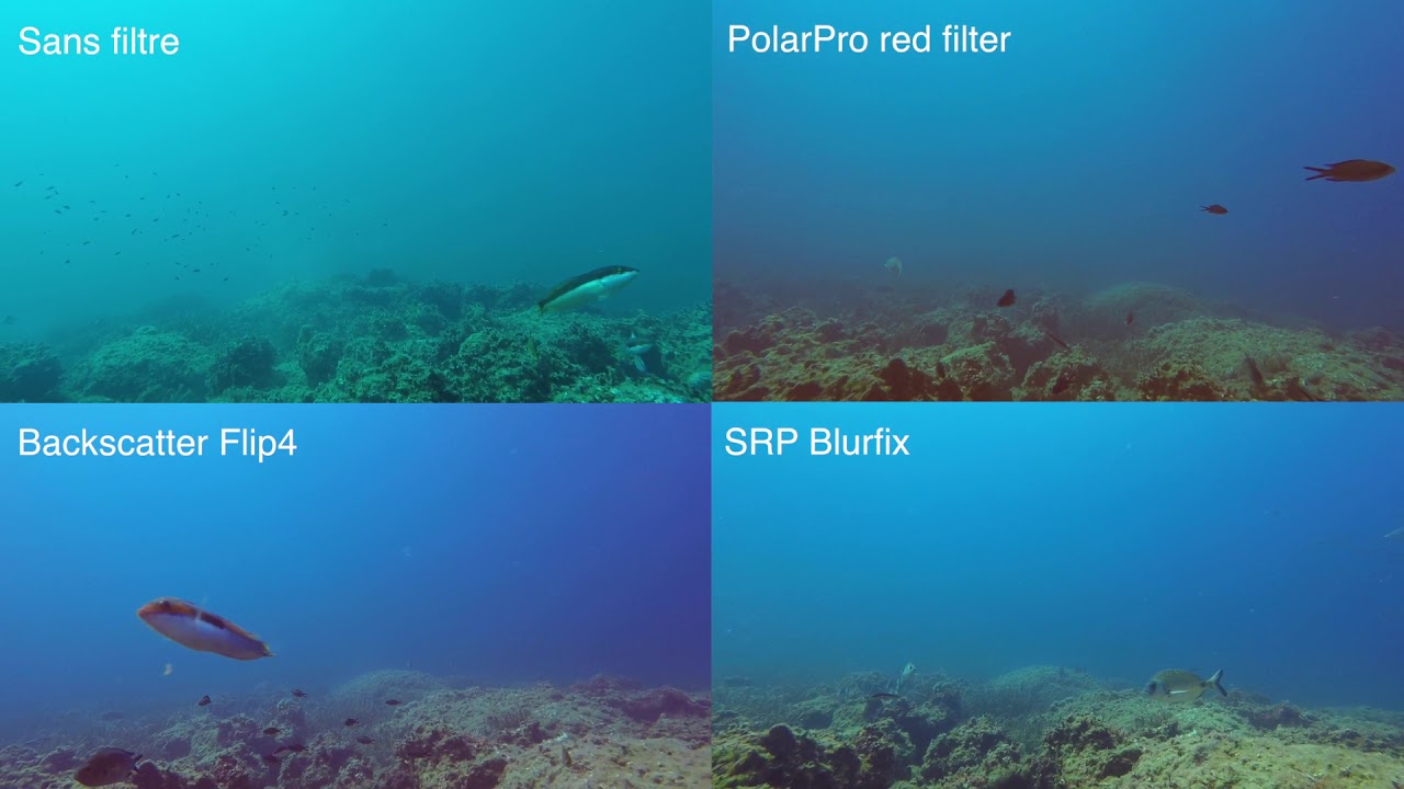 1/2/3 pièces filtres de plongée sous-marine pour Go Pro Hero 13/12/11/10/9/8 boîtier étanche pour GoPro plongée en apnée plongée profonde  44