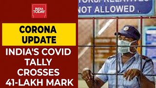 Coronavirus Latest Update: India's Covid-19 Tally Crosses 41-Lakh Mark With Fatalities At 70,626