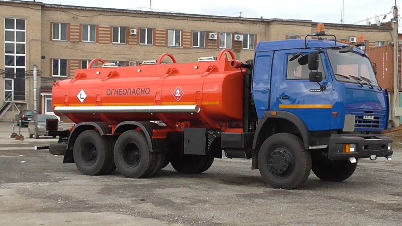 Автотопливозаправщик камаз 65115