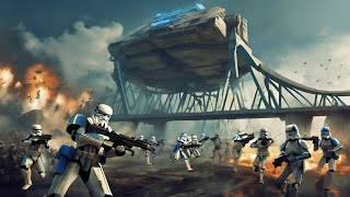 30 CLEOPATRA & STAR WARS Attacked by Huge Zombie Army On The Bridge Epic Battle Simulator 2 - UEBS 2