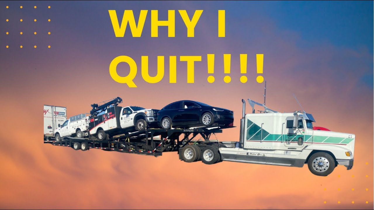 Why did I quit hauling cars?? YouTube