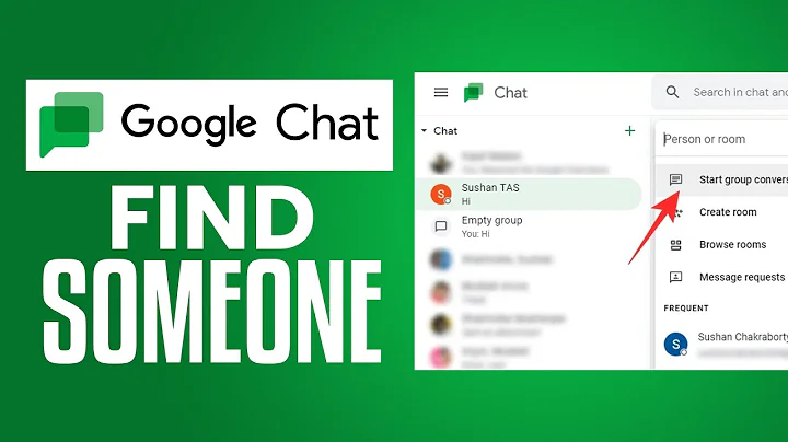 How To Find Someone On Google Chat And Add Them (EASY & FAST)