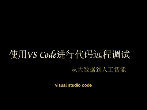 vs code远程代码调试方法，看这一个视频就够了