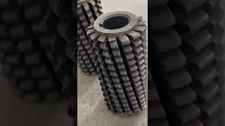 SHOT BLASTING ON  BIGGEST HOB CUTTER