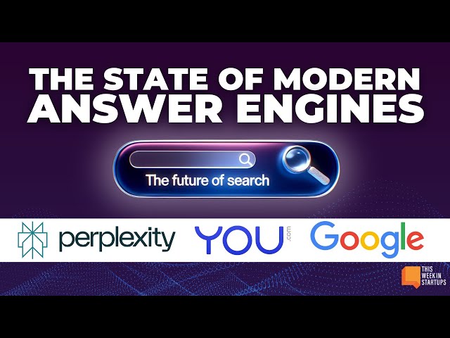 The state of modern answer engines, AI demos, and more! | E1924 class=