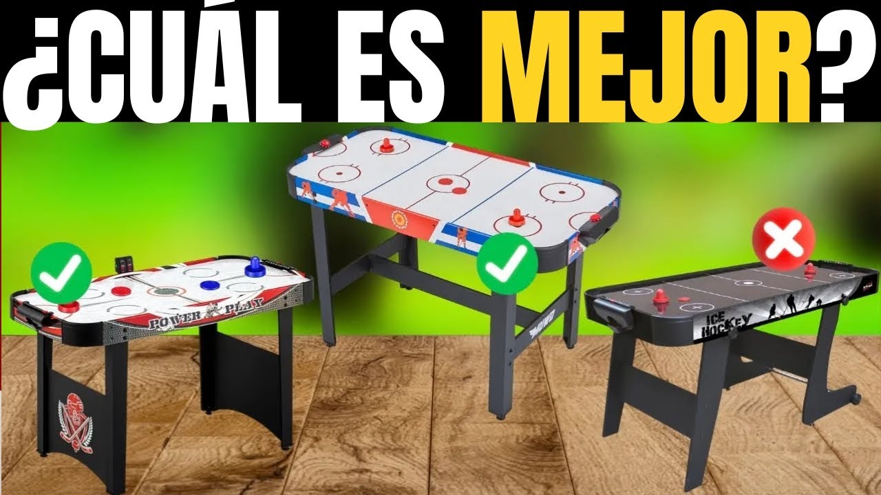Las Mejores Mesas de Air Hockey Calidad-Precio Del 2026 | Mesas de Hockey de Aire para Casa
