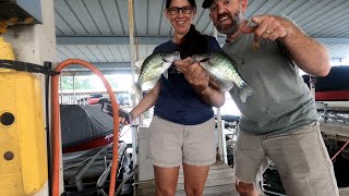 No Live Scope Needed: Dock Crappie on Lake of the Ozarks