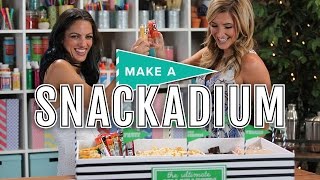 Super Bowl Party Food - How to Make a Snack Stadium | Make. Talk.