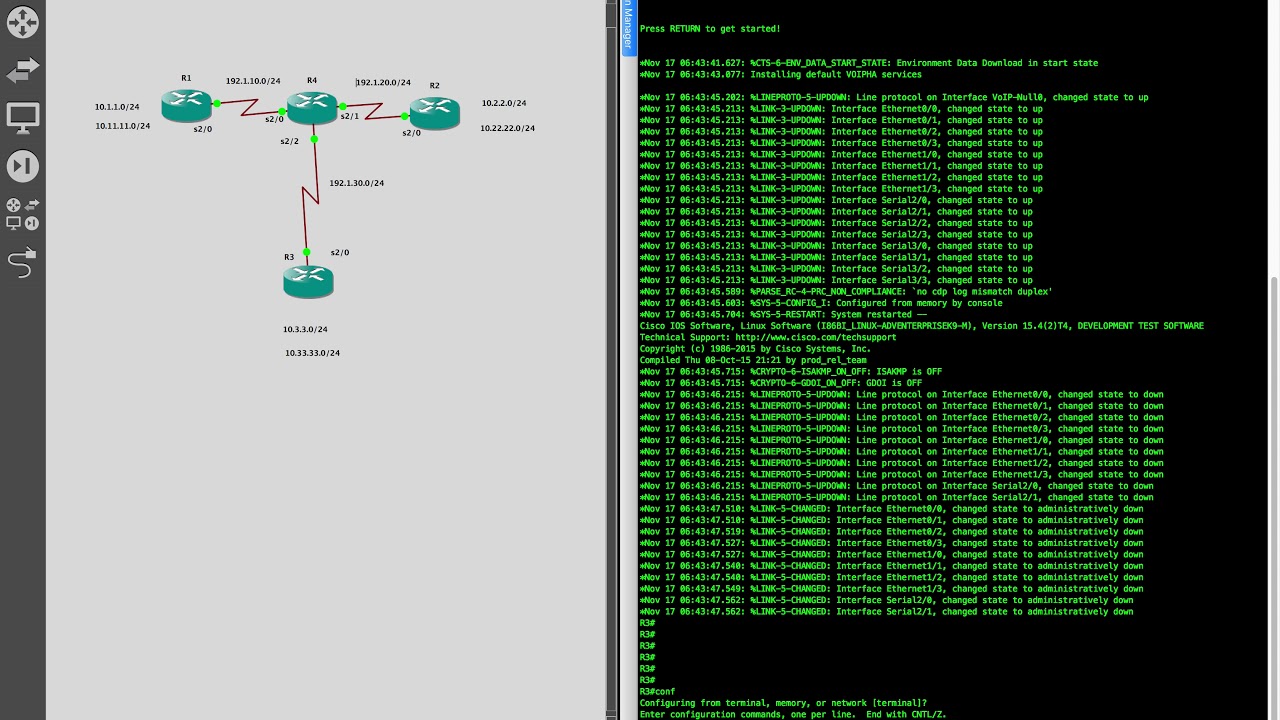 LAN-to-LAN IPSec VPN on GNS3 - YouTube