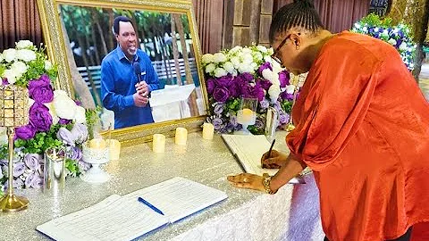 Gd Night Daddy,Odaro Sir" Actress Ronke Oshodi-Oke Pays Heartbreaking Condolence Visit To T.B Joshua