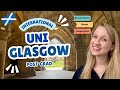 International Postgraduate Student Advice [MLitt] // University of Glasgow 📚☔