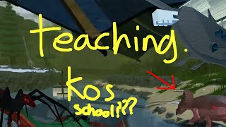 KOSING AND TEACHING A PLAYER [Dinosaur Simulator] (Ministry)