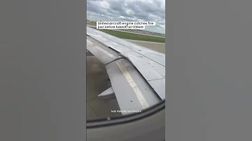 United Aircraft Engine Catches Fire Just Before Takeoff At O Hare 