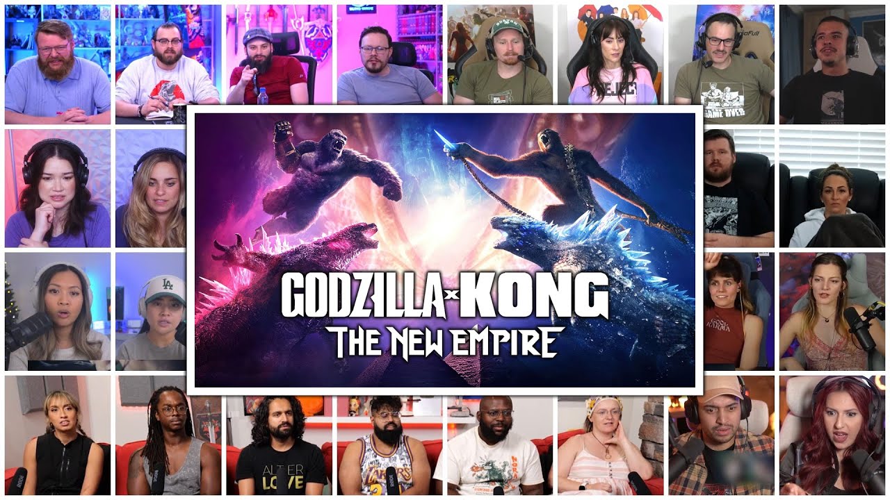 Godzilla x Kong: The New Empire (2024) | Full Reaction Mashup