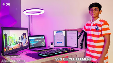 SVG Circle Tag - Element | Learn By Ahmad Genius | nightBridge Studio | SVG Tutorial # 06