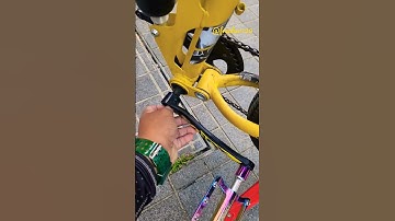 my bike pedal got loose halfway to work. Yikes! #cycling #cyclinglife #bikecrank #bikepedals #mtb