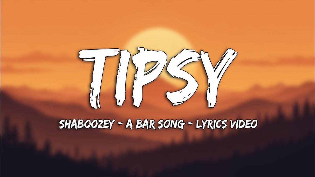 Shaboozey - A Bar Song (Tipsy) | Country Song (Lyrics Video) v8.8