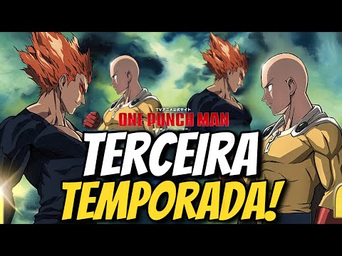 Alegria familia NEWS TERCEIRA TEMPORADA DE ONE-PUNCH MAN E