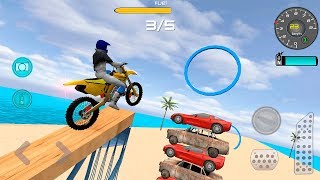 Motocross Beach Jumping 2 - Android Gameplay screenshot 3