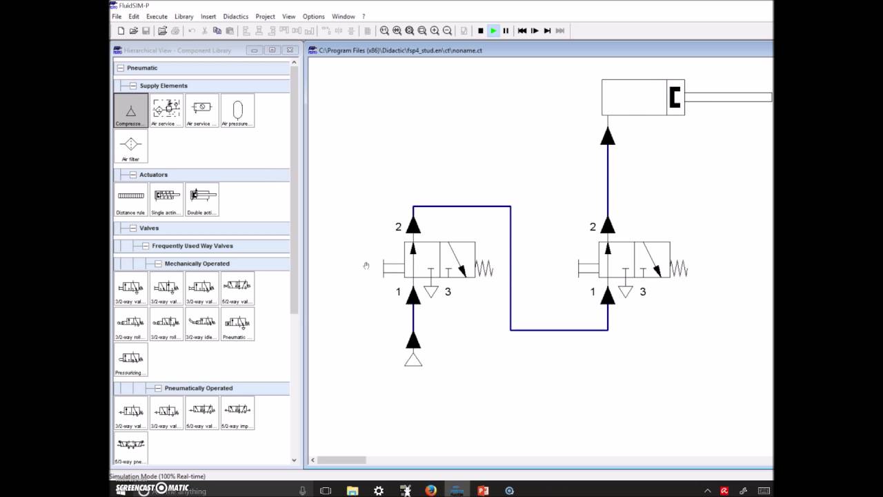 Pneumatics Lab 4_Series AND Circuit without the 2 Pressure