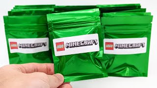 Mystery LEGO Minecraft Minifigures  20 Pack Opening! (RARE Minifigures)