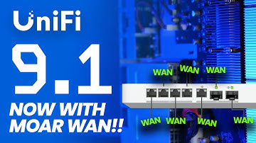 UniFi 9.1 Is Here – Multi-WAN, Better Firewall Tools, QoS & More!
