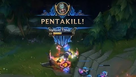 Tryndamere 1v5 Pentakill